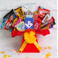 THE SNACKS AND CHOCOLATE BOUQUET