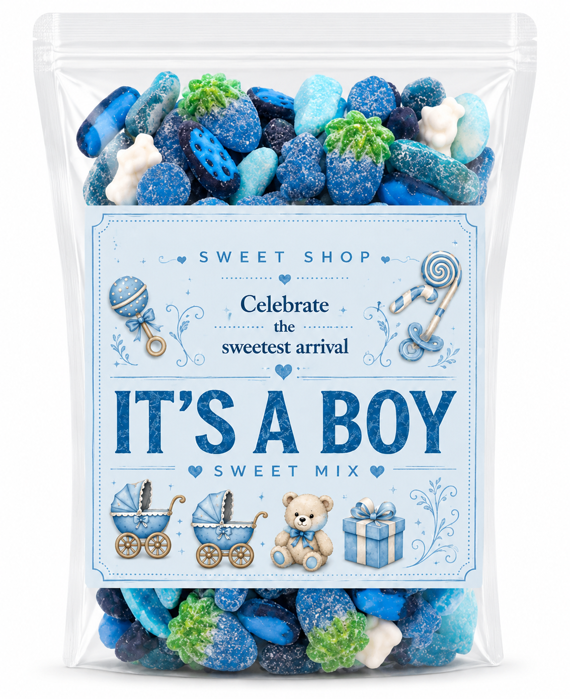 Its a Boy Pouch Perfect for Parties & Baby Showers