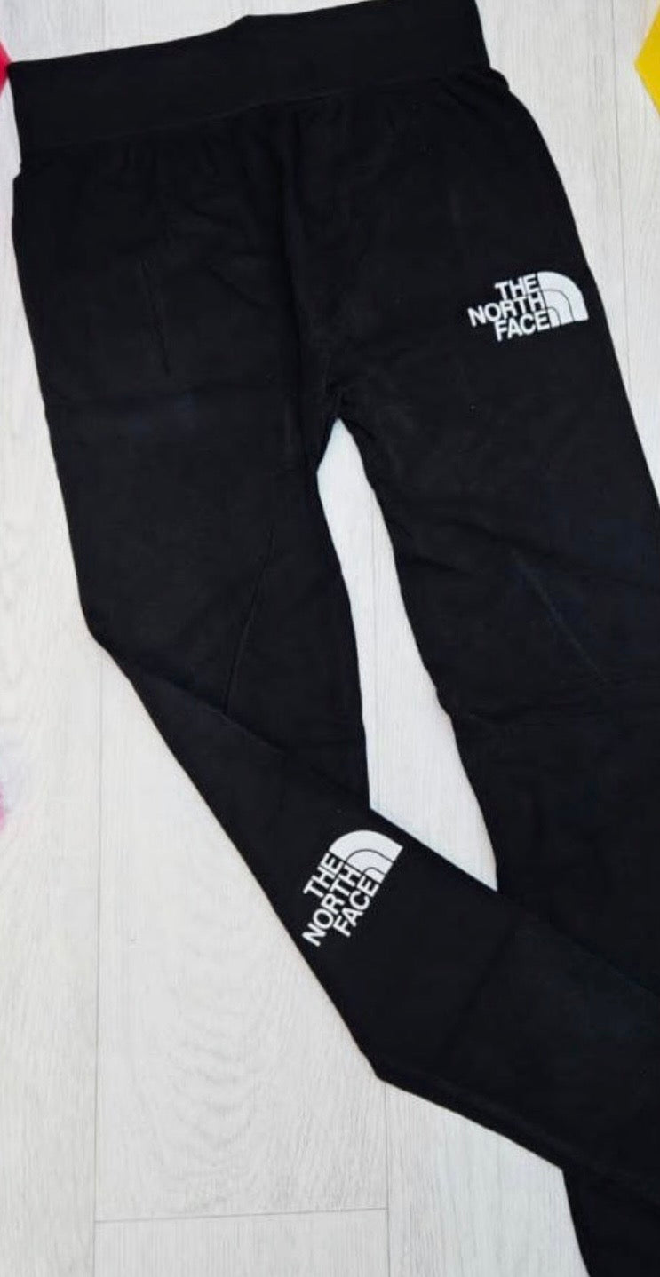 Black Logo Leggings