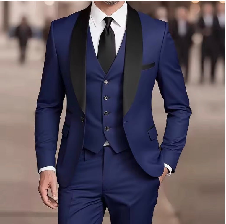 Classic Black 3-Piece Suit – Timeless & Sharp