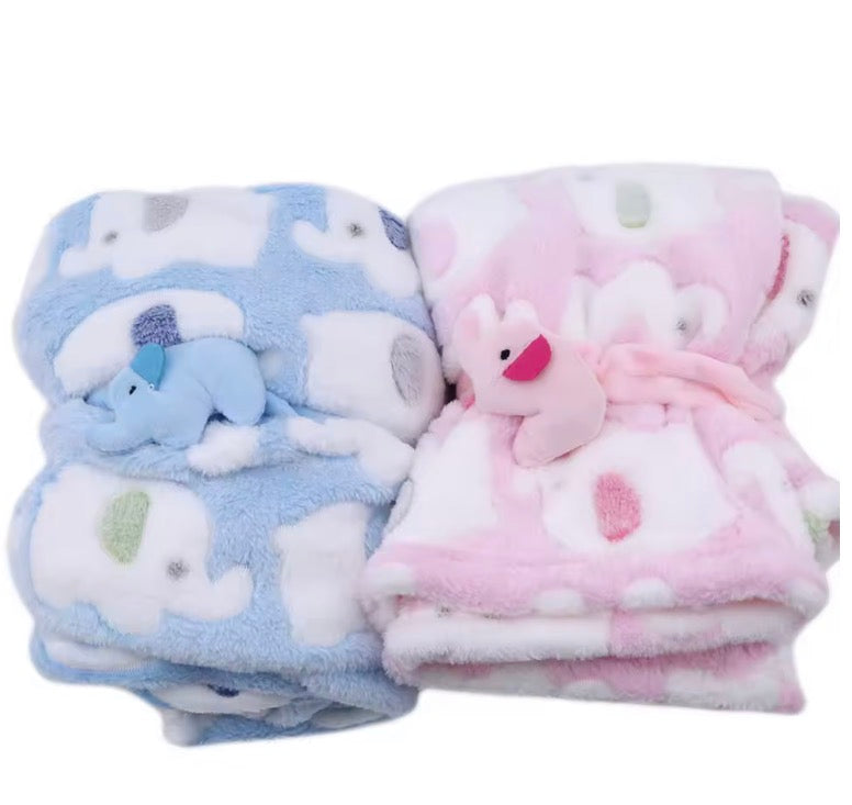 New Baby Thermal Fleece Blanket
