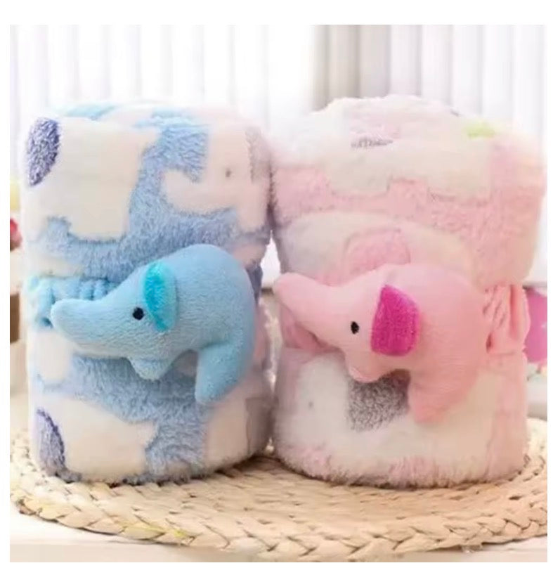 New Baby Thermal Fleece Blanket
