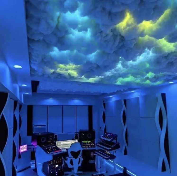 RGB Thunder Cloud Lamp Led
