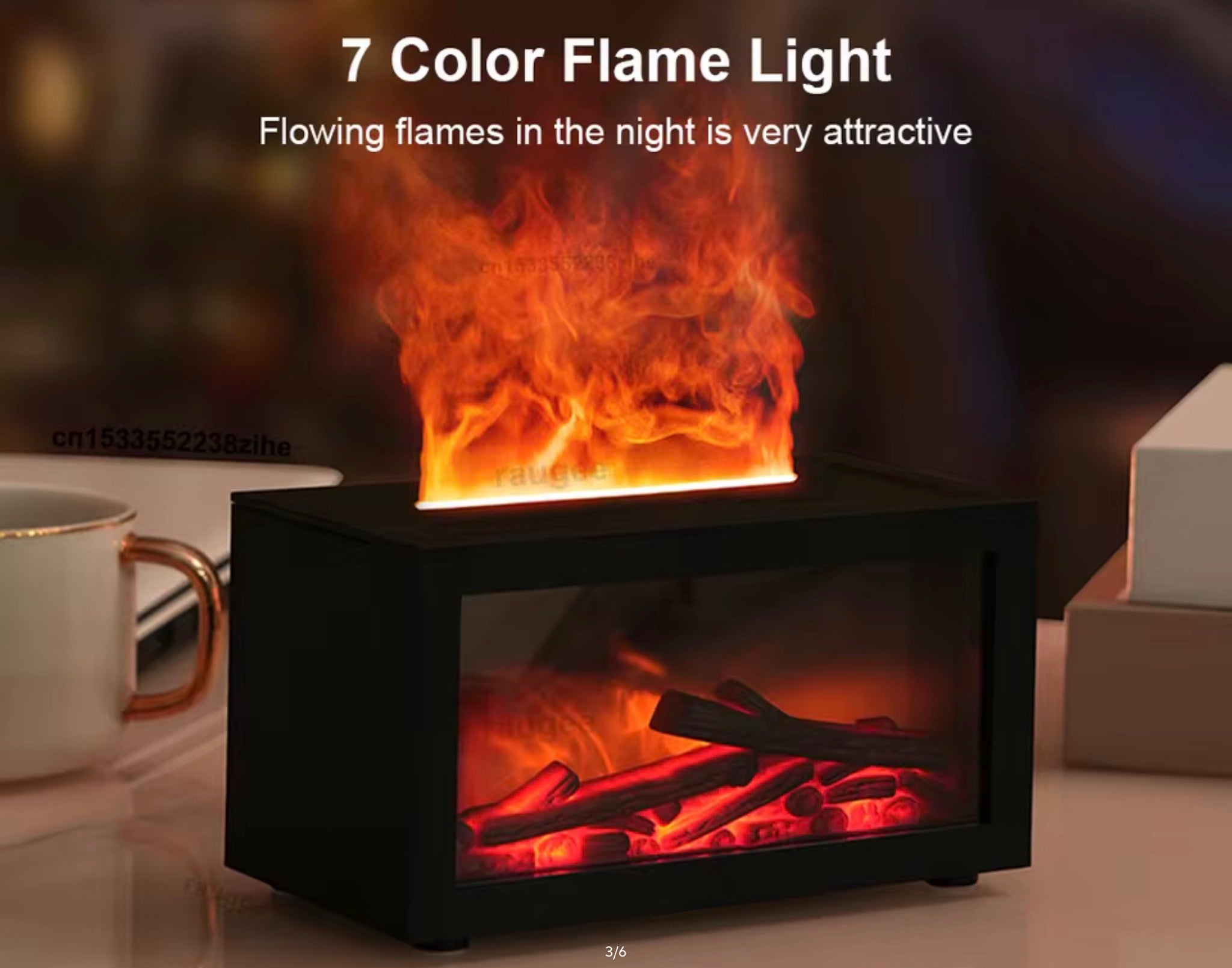 Flame Aroma Therapy Diffuser