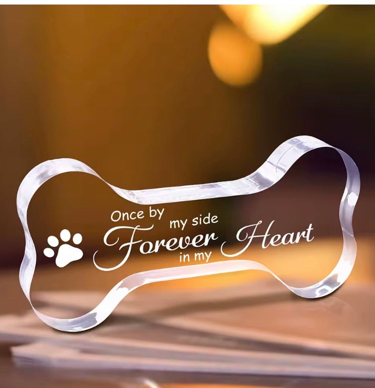 Dog Memorial Plaque.