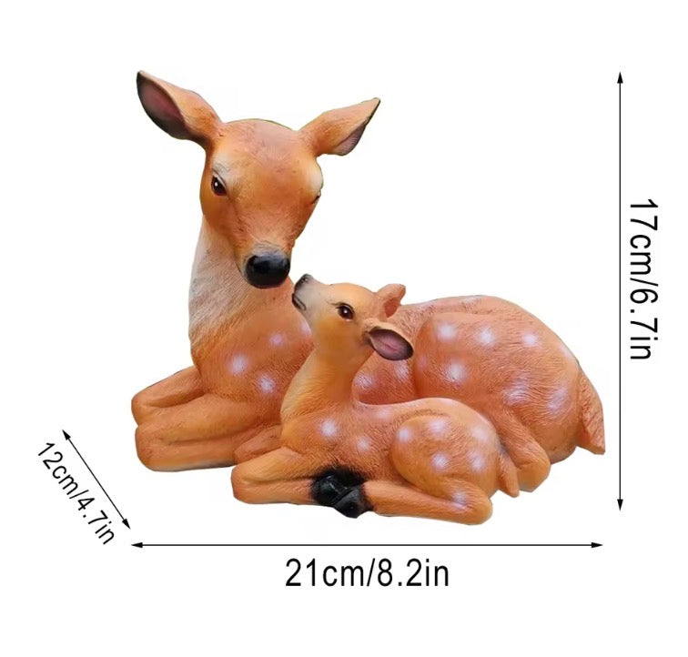 Mothers Love Doe and Fawn