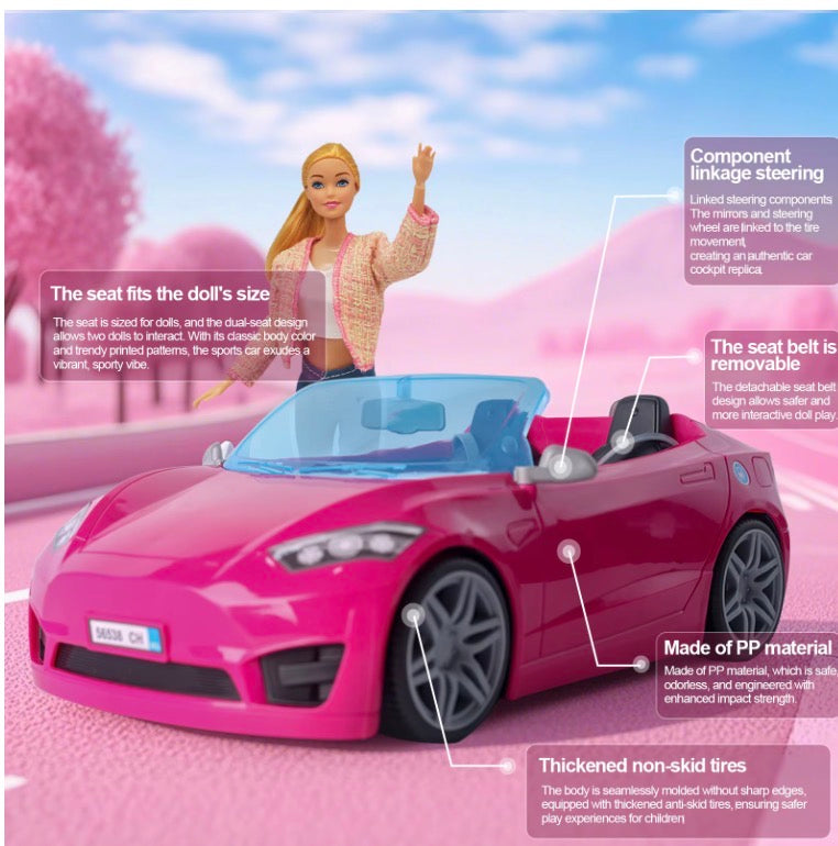 Barbie Convertible Car
