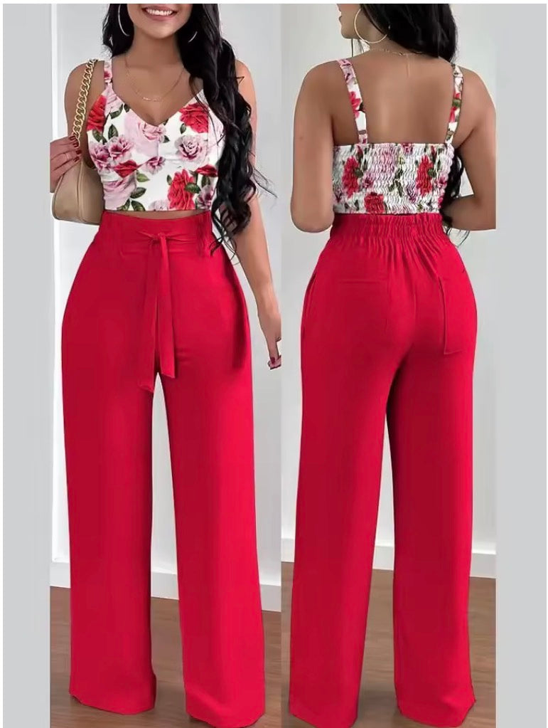 Stylish Two-Piece Summer Set