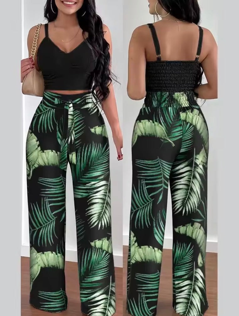 Stylish Two-Piece Summer Set