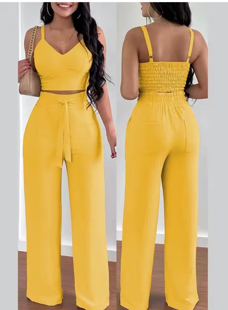 Stylish Two-Piece Summer Set