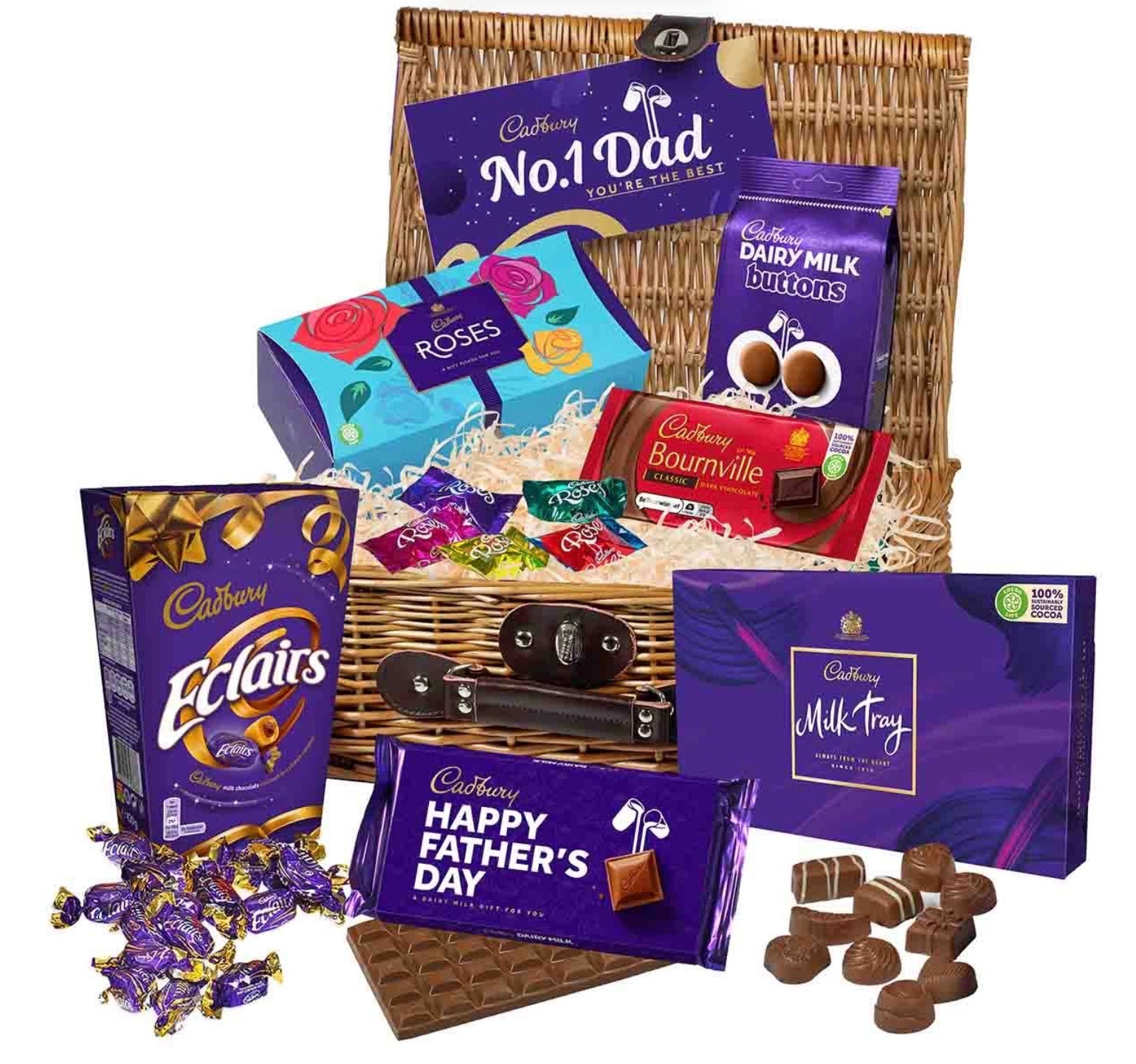 CADBURY "HAPPY FATHER’S DAY" CHOCOLATE BASKET