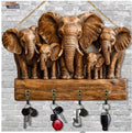 Elephant Family Key Holder