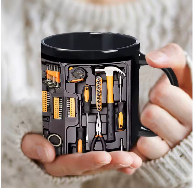 Mechanic Toolbox Mug 11 oz Ceramic Coffee Cup