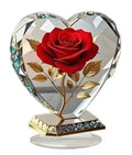 Heart Shaped Acrylic Ornament