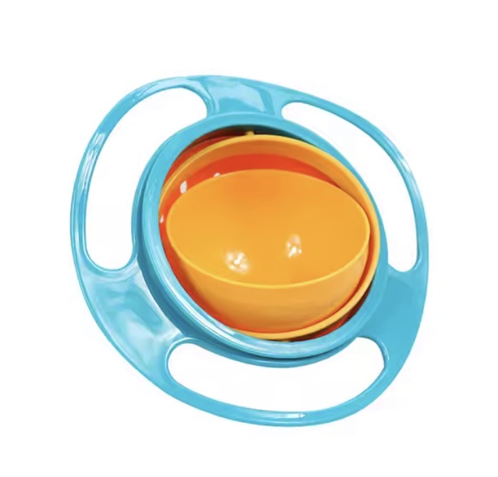 Universal baby feeding bowl Gyro Bowl