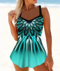 Women's Swimsuit Tankini 2-piece Set