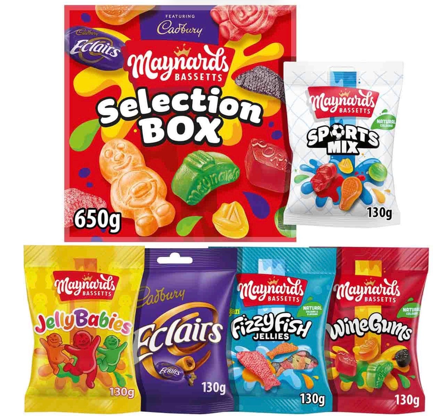 SWEET SELECTION BOX 650G