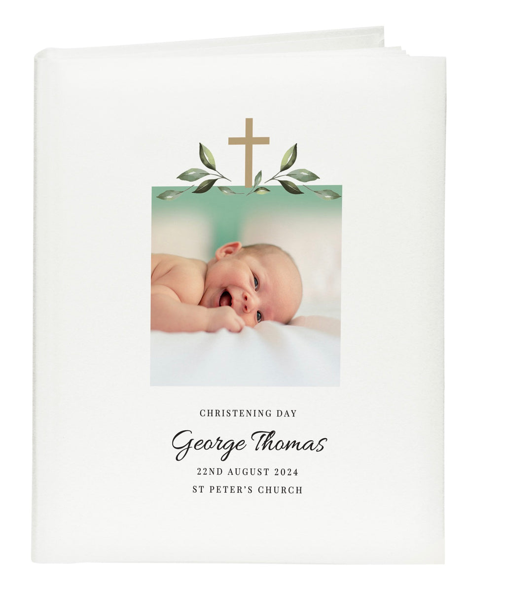 Personalised Religious Cross Photo Upload