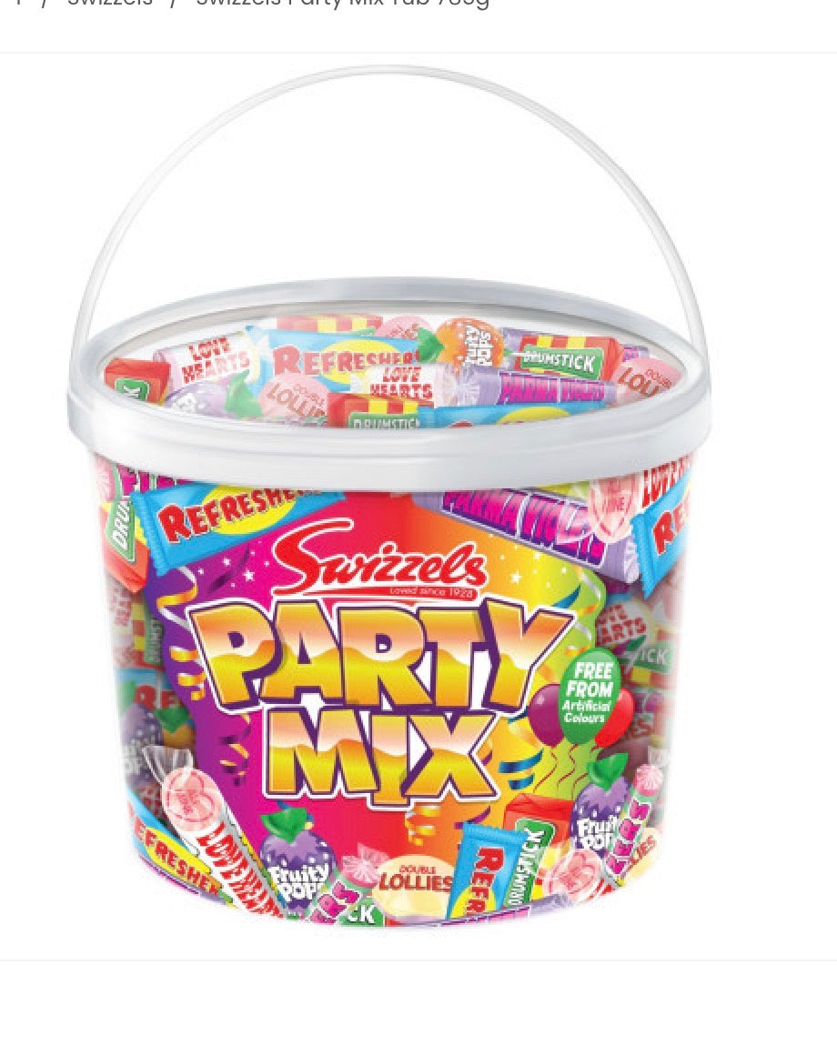 Swizzels Party Mix Tub 785g