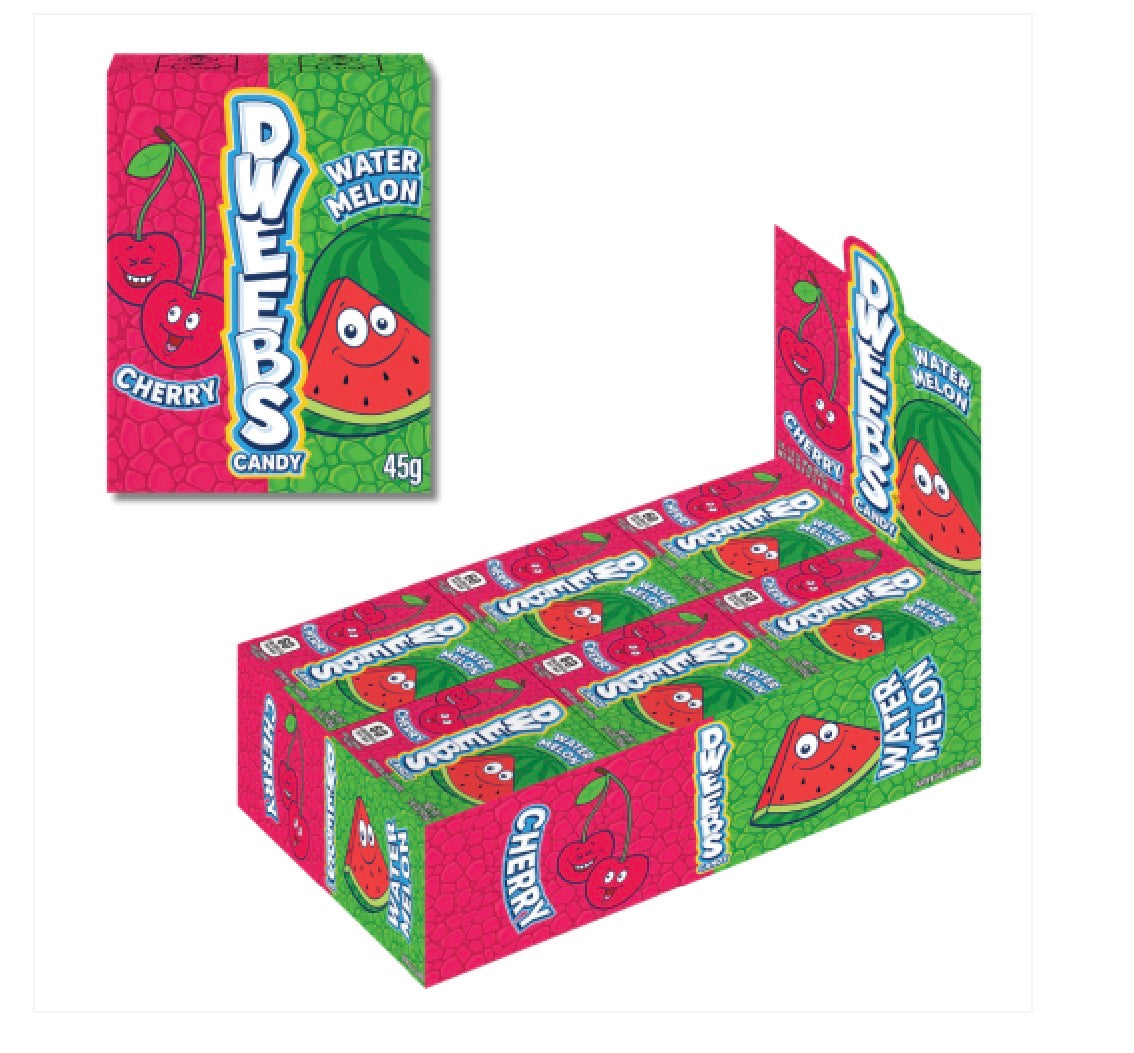 Dweebs Cherry & Watermelon 24x45g
