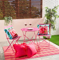 Metal Bistro Set, 3 Piece