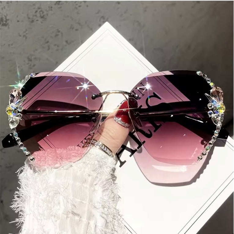 Borderless Metal Sunglasses