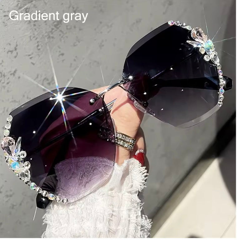 Borderless Metal Sunglasses