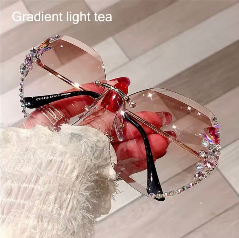 Borderless Metal Sunglasses