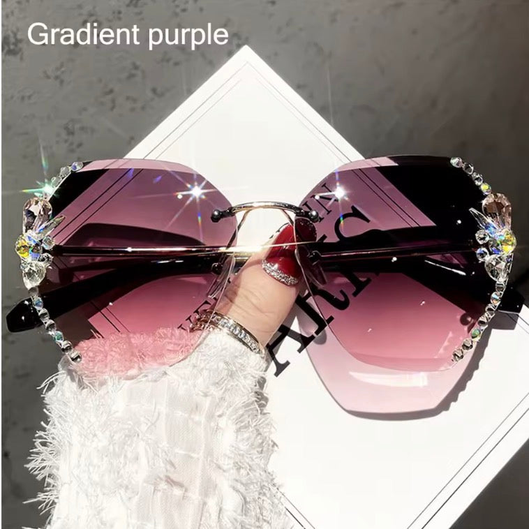Borderless Metal Sunglasses