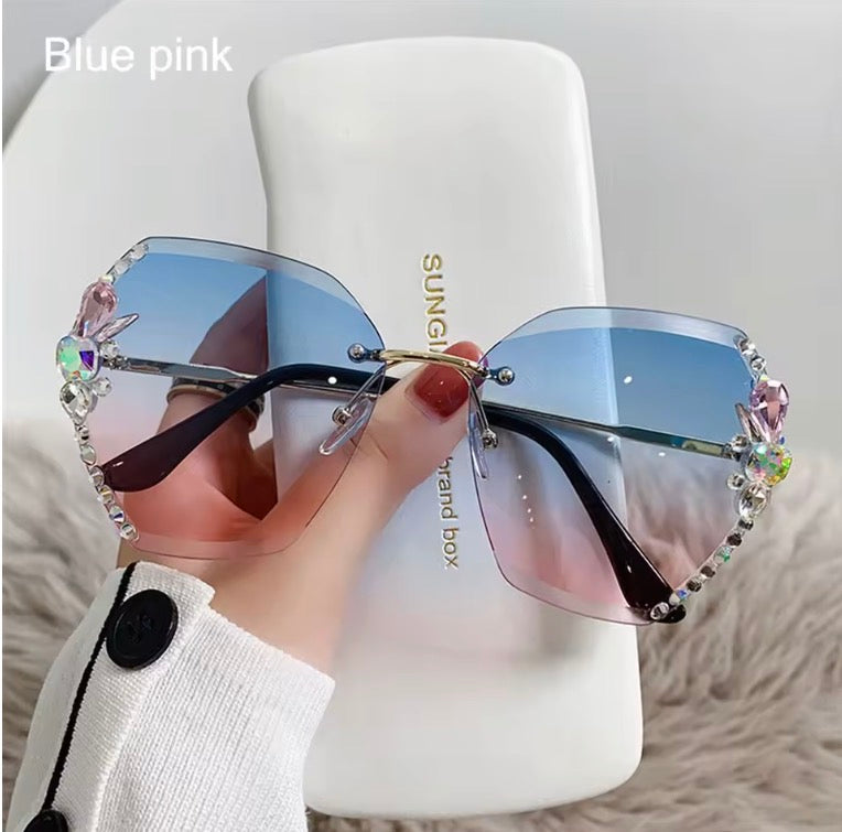 Borderless Metal Sunglasses