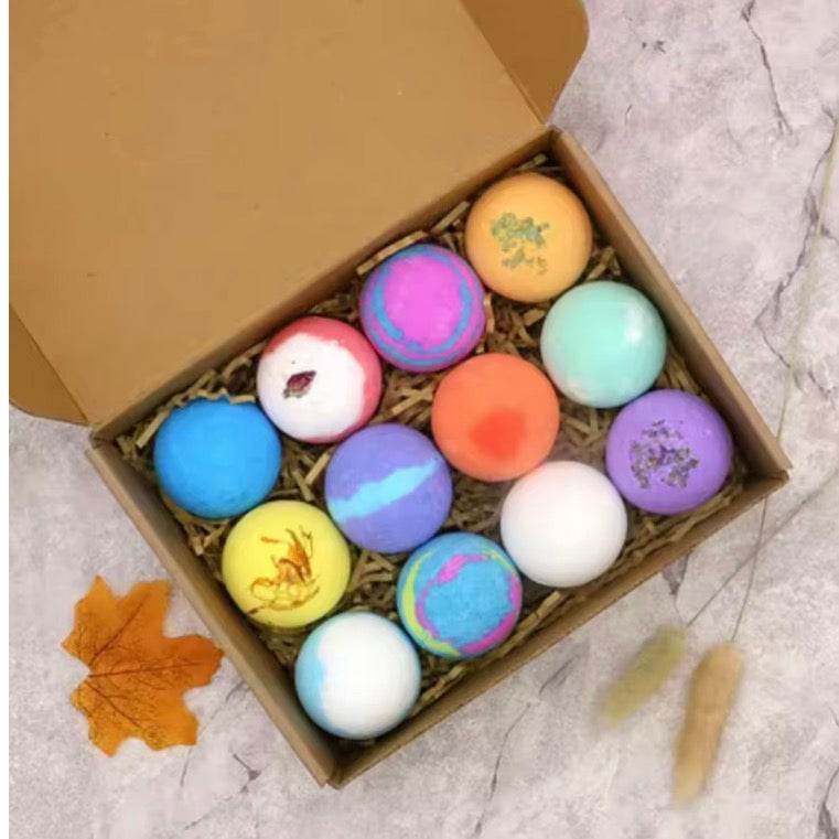 12 pcs 20g Bath Bomb Set