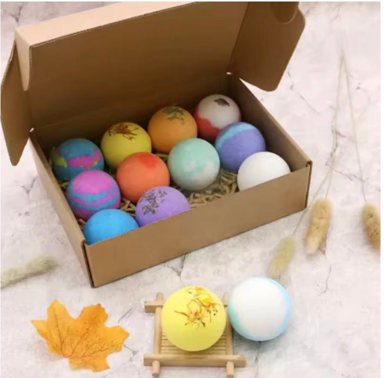 12 pcs 20g Bath Bomb Set