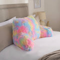 Long Hair Cuddle Cushion - Rainbow Tie Dye