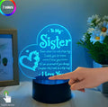Sister 3D Nightlight