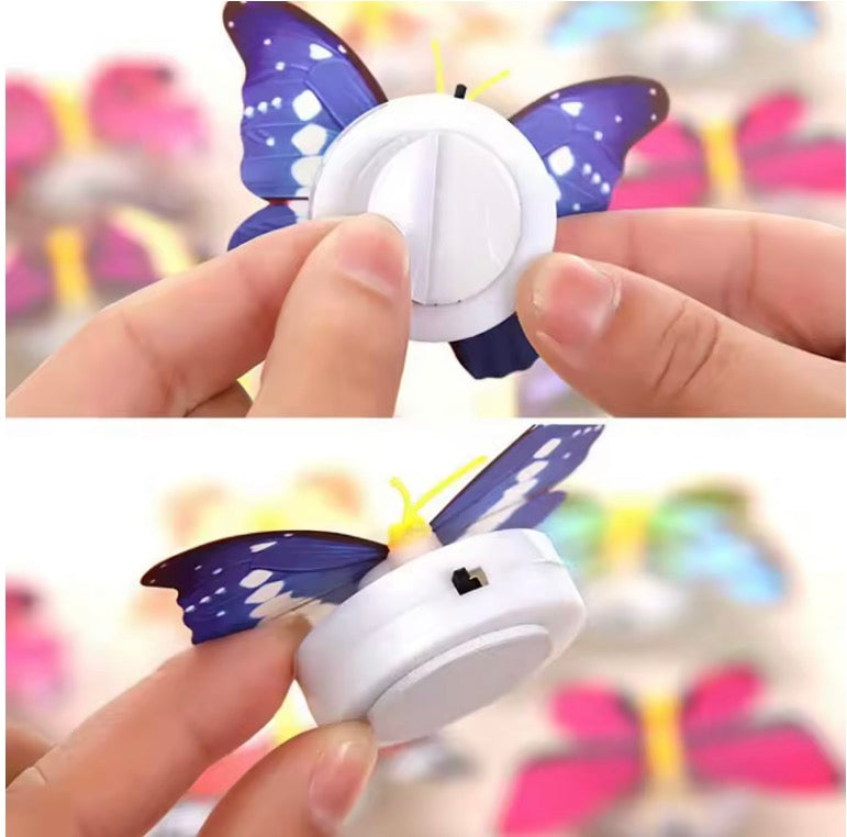 12pcs 3D LED Butterfly Decoration Night Light