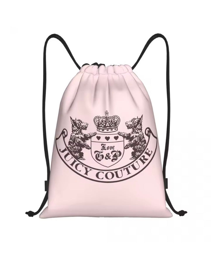 Juicy Couture Crest Backpacks Multi-function Drawstring