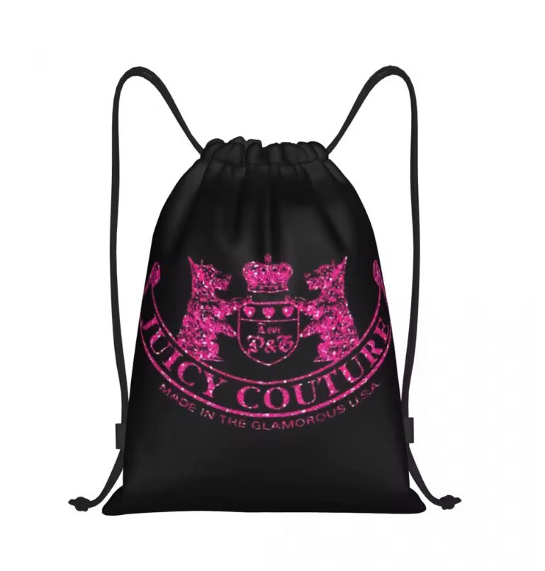 Juicy Couture Crest Backpacks Multi-function Drawstring