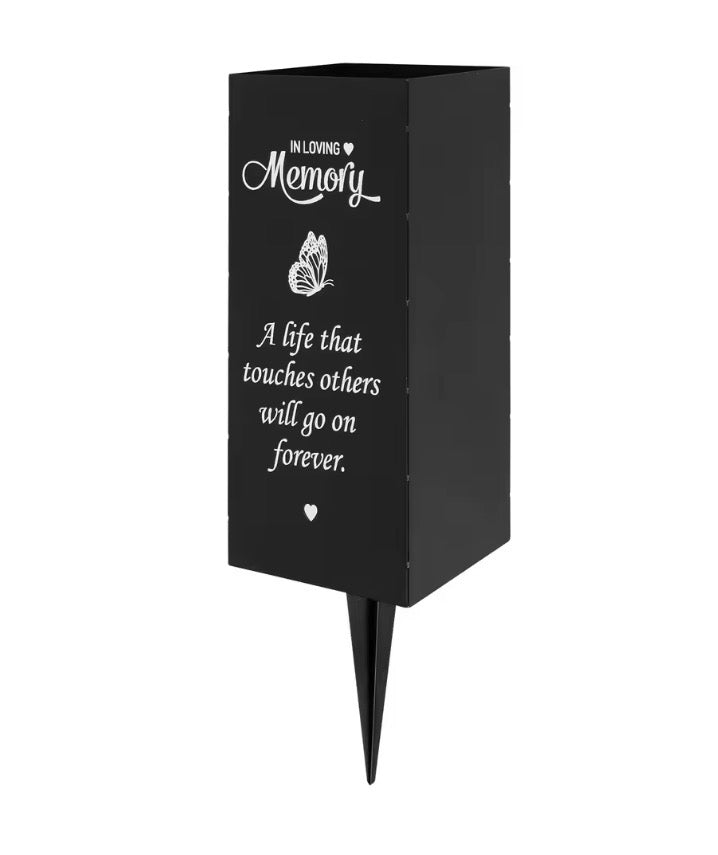 Memorial Floral Vase with Spike