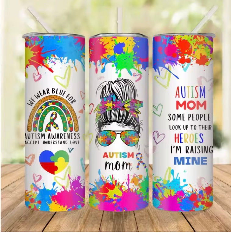 Autism Awareness 20oz Tumbler
