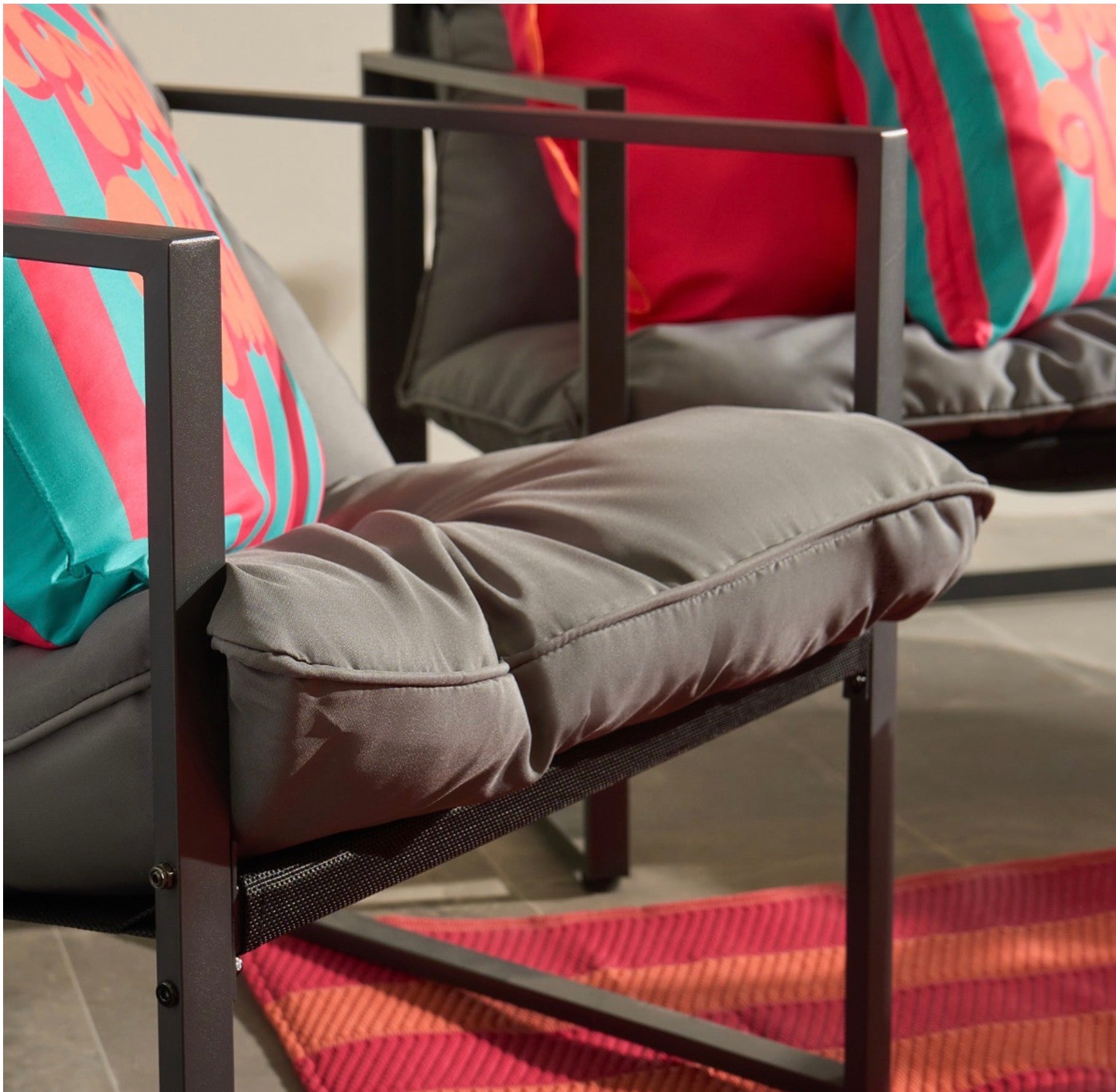 Miami 4 Seater Outdoor Lounger Set