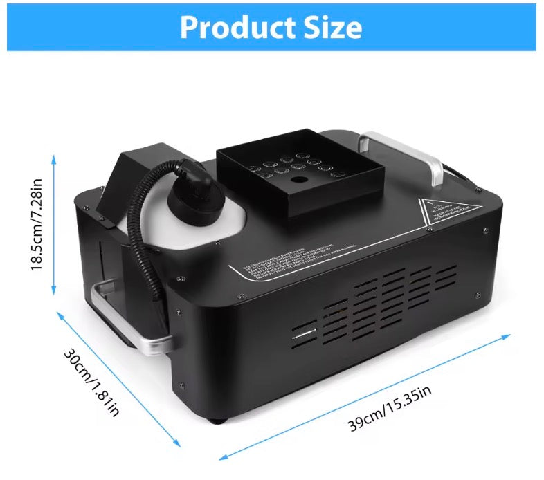 1500W 24LED Smoke Machine