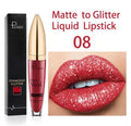 Shiny Lip Gloss Waterproof Diamond Shimmer Glitter Lips