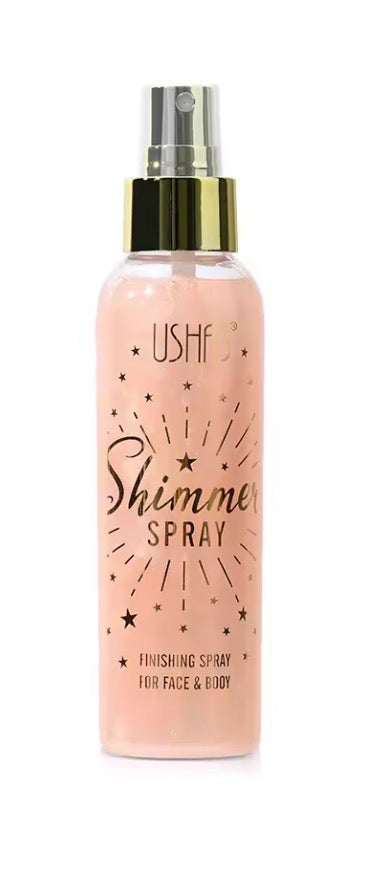 Liquid Highlight Spray Body Face Waterproof Shimmer High Gloss