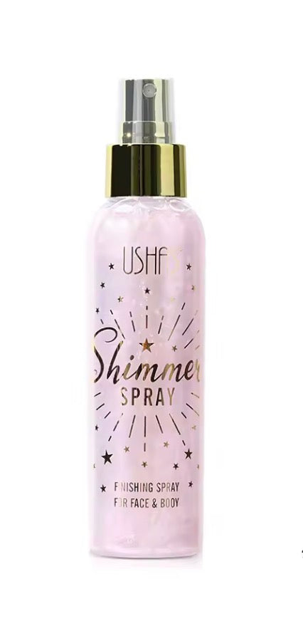 Liquid Highlight Spray Body Face Waterproof Shimmer High Gloss