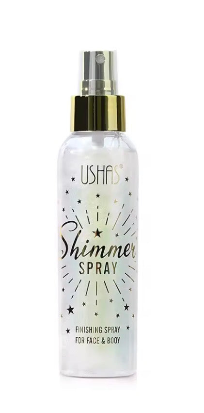 Liquid Highlight Spray Body Face Waterproof Shimmer High Gloss