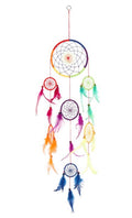 90CM MULTI RAINBOW DREAMCATCHER