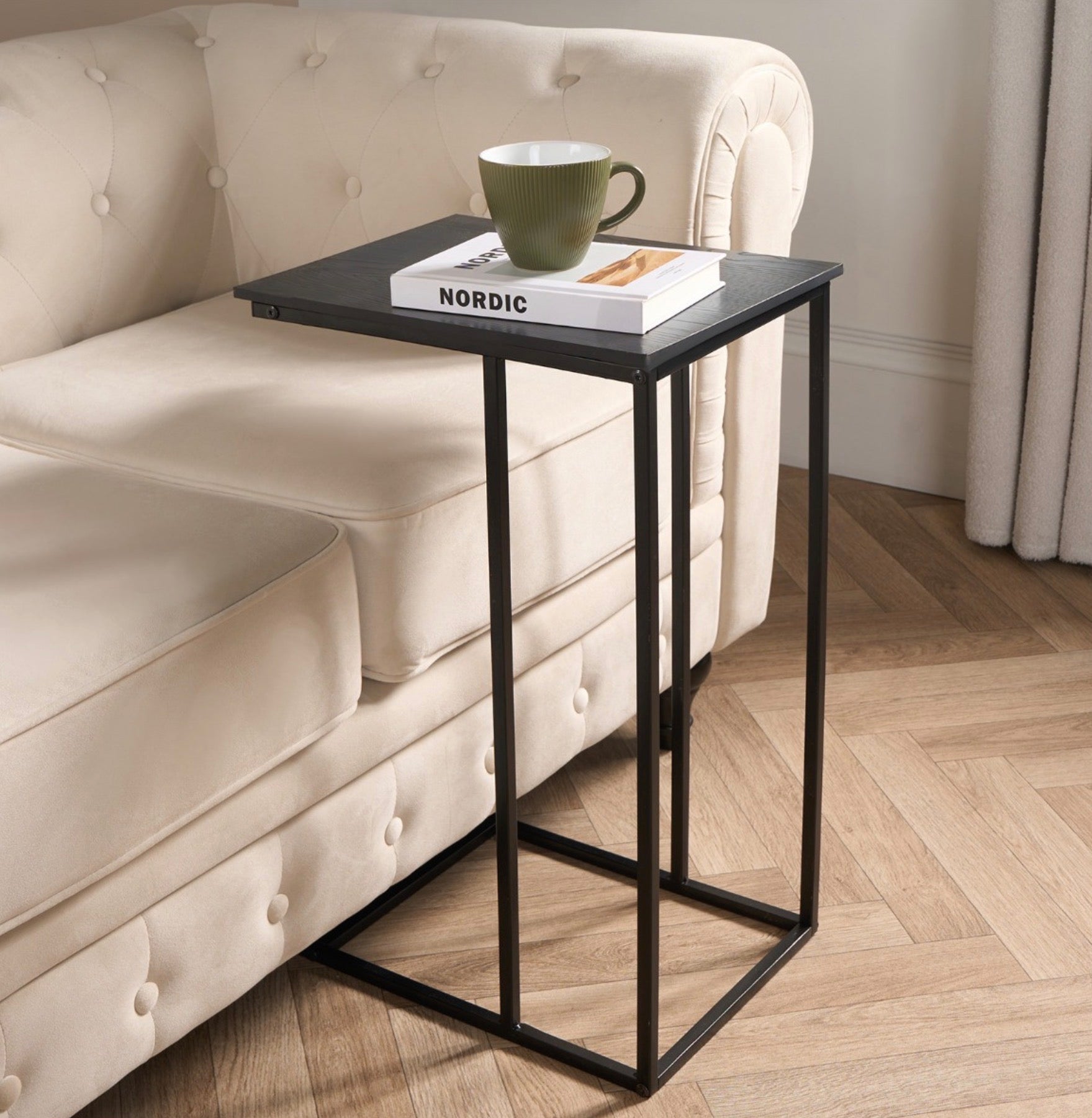 C Shape Side Table
