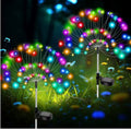 Solar LED Garden Ground Socket Light Firework Decor