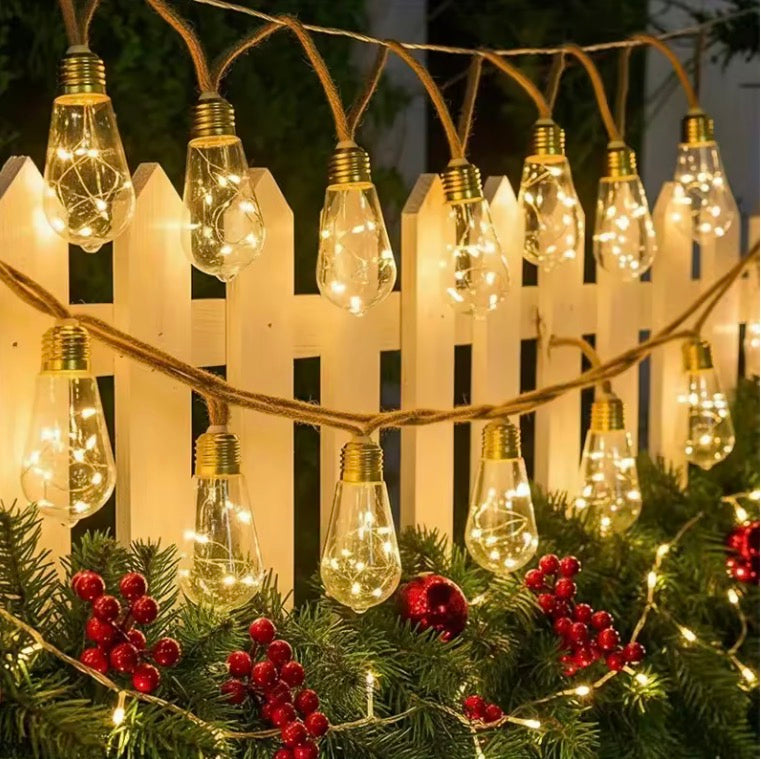 Solar Fairy Lights with 25/15/10 Unbreakable Clear Bulbs