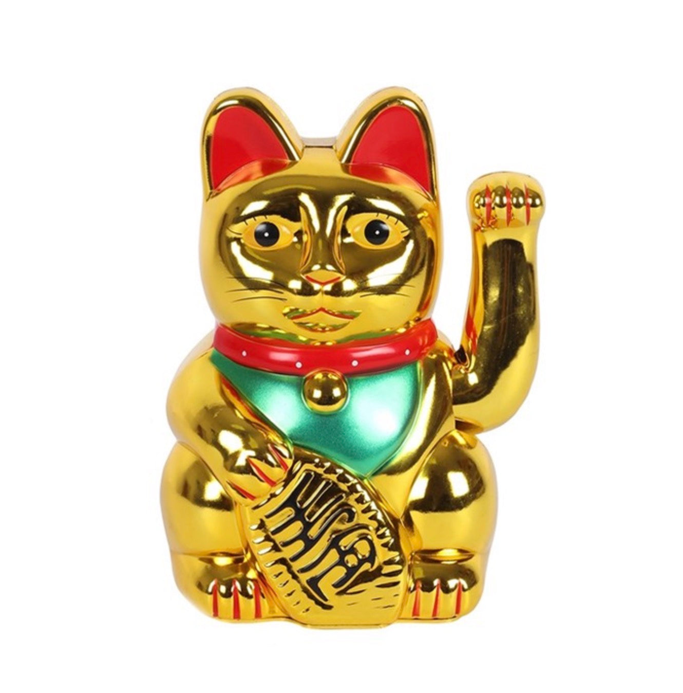 6 INCH GOLD MONEY CAT